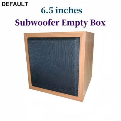 6.5-inch Subwoofer Empty Box,Car/Home Woofer Housing,Passive Audio Wooden Speaker Box,Bass Box Body,1Piece Sound 145