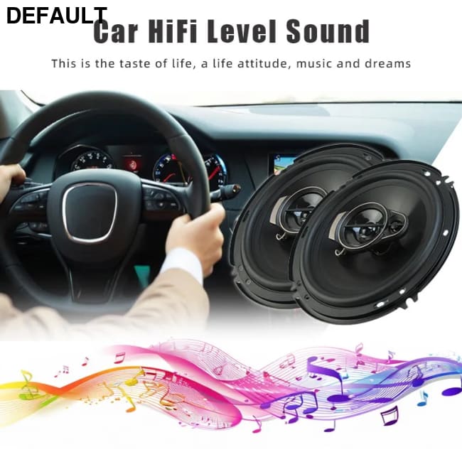 6 Inch 3-Way HiFi Coaxial Car Speakers 400W Vehicle Door Auto Audio Music Stereo Full Range Frequency Automotive