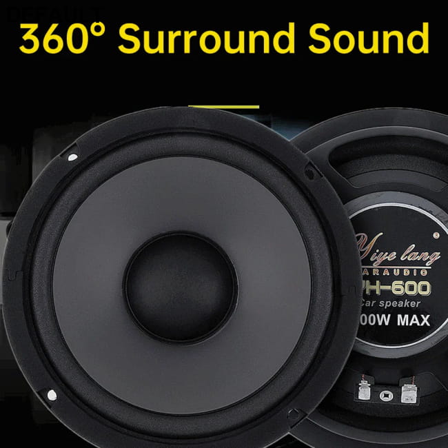 600W 6.5-inch/500W 5-inch/400W 4-inch car speaker sound Speakers Audio
