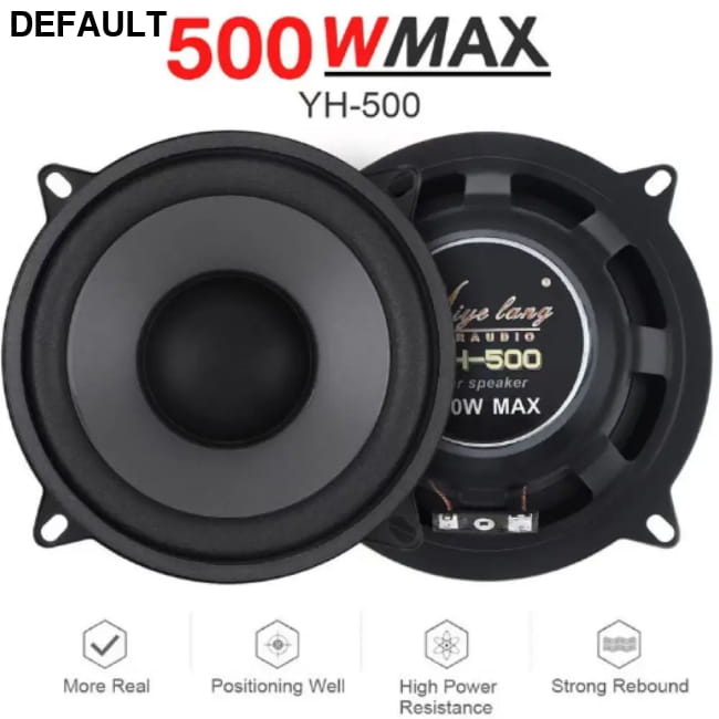 600W 6.5-inch/500W 5-inch/400W 4-inch car speaker sound Speakers Audio