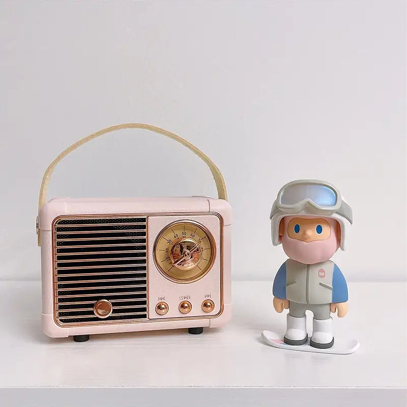Diy Retro Mini Portable Card Speaker