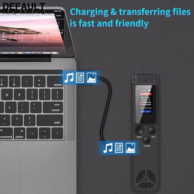 64GB Digital Voice Activated Recorder for Lectures and Meetings as picture / US Recorders