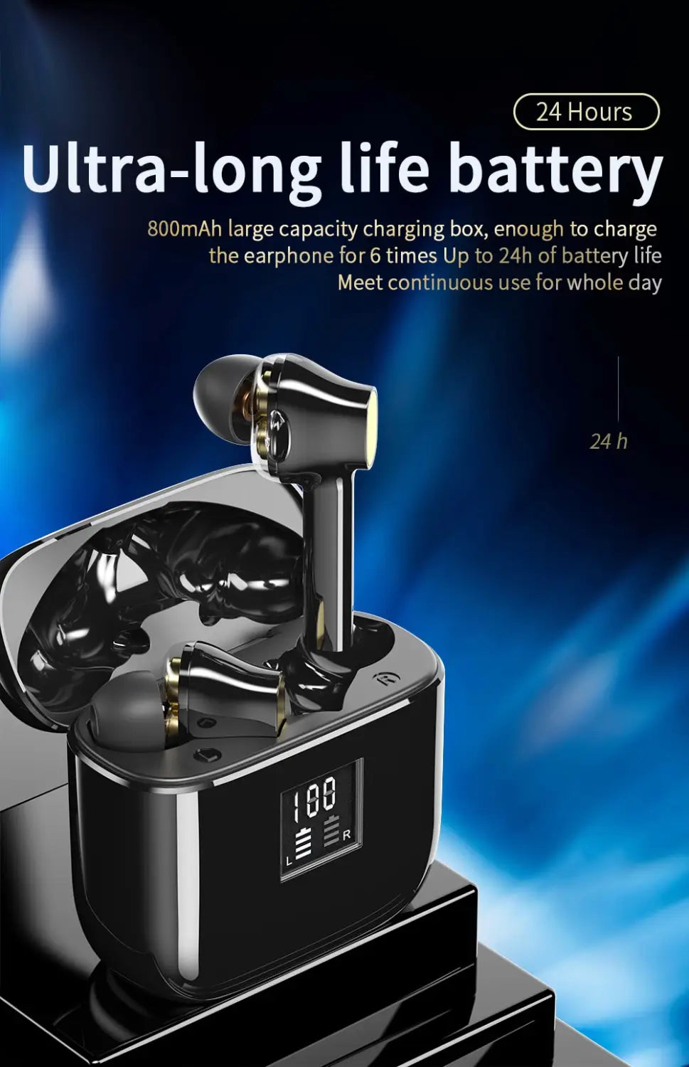 Essager 07B TWS Wireless Bluetooth 5.0 Earphone Headphones Mini Cordless Headset In Ear True Earbuds For iPhone Xiaomi