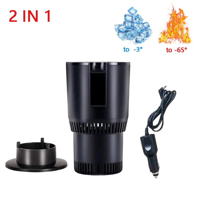 2 In1 Car Heating Cooling Cup 12V Smart Holder
