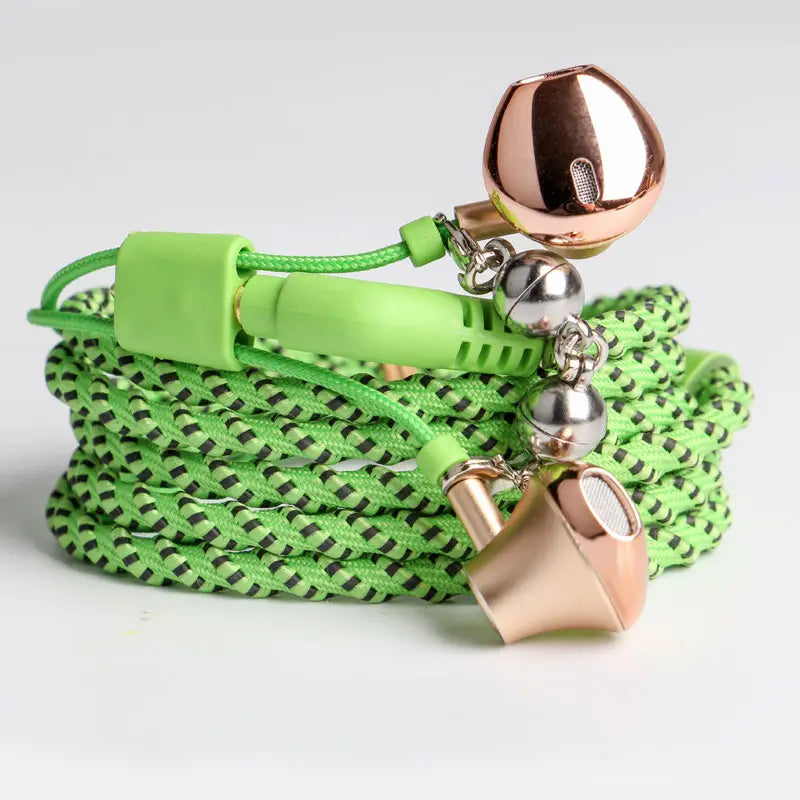 Wired Earphones Bracelet Type Hand Strap
