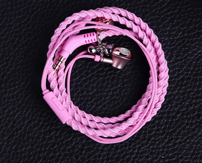 Wired Earphones Bracelet Type Hand Strap
