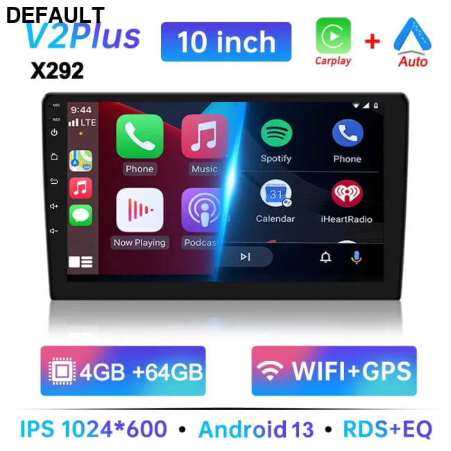 7/9/10 inch Universal Android 13 Car Radio 32G/64G 10-4G 64G CarPlay Audio Receiver