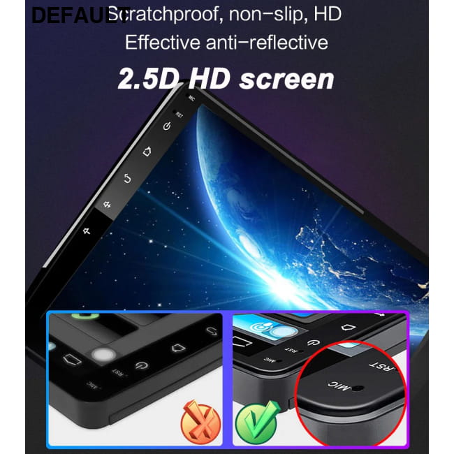 7/9/10 inch Universal Android 13 Car Radio 32G/64G Audio Receiver