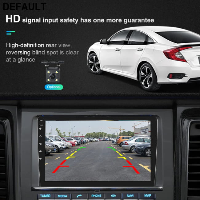 7/9/10 inch Universal Android 13 Car Radio 32G/64G Audio Receiver
