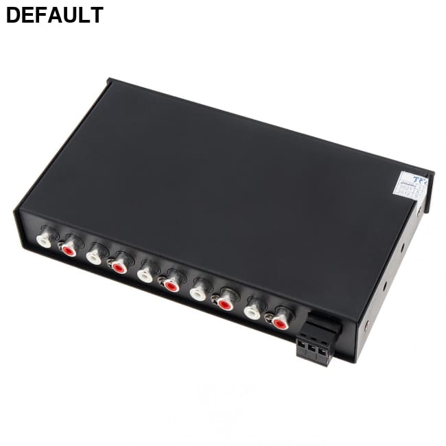 7 band Car Audio Amplifiers Equalizer EQ Frequency Adjustable RCA Input for Portable Devices + Subwoofer Output