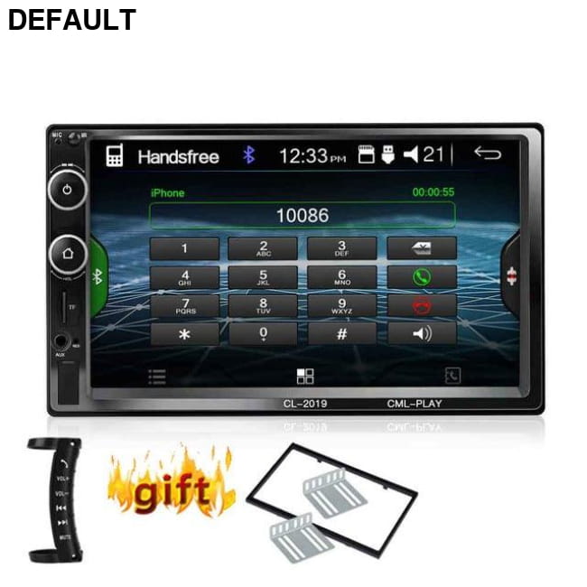 7 inch 2 Din Car Radio Bluetooth with Mirror Link Android 9 Audio Receiver Electronics