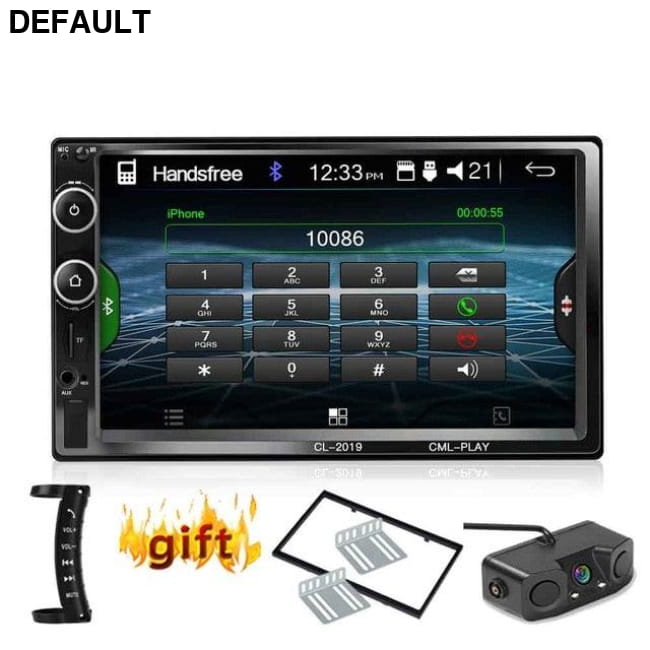7 inch 2 Din Car Radio Bluetooth with Mirror Link Android 9 China / pz451 all Audio Receiver Electronics