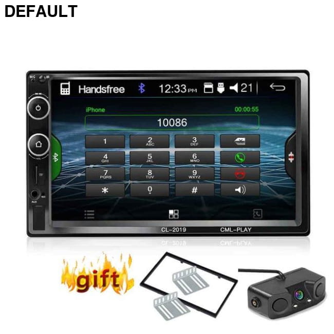 7 inch 2 Din Car Radio Bluetooth with Mirror Link Android 9 China / pz451 Audio Receiver Electronics