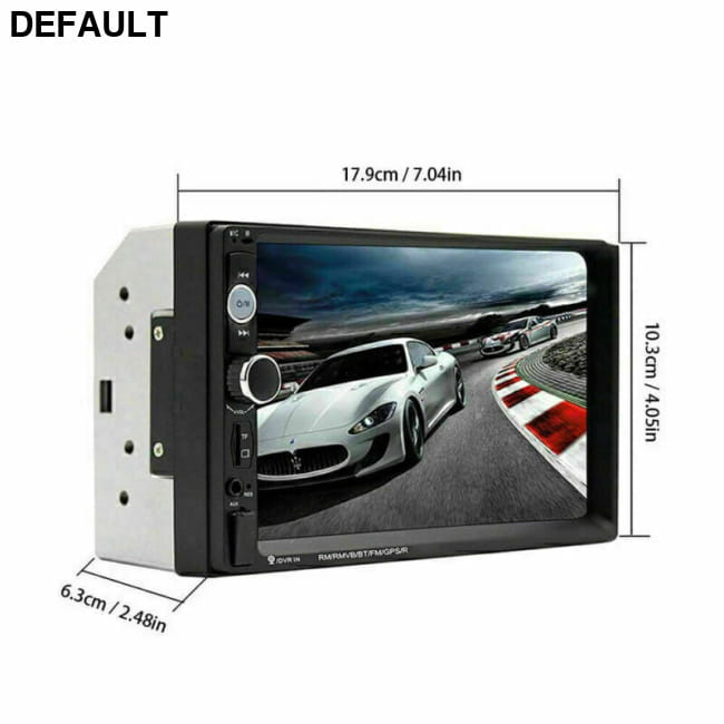 7-inch Bluetooth Car MP5 Player Black Audio Receiver Motor Vehicle A/V Players & In-Dash Systems