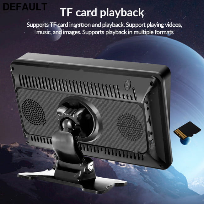 7-inch Car Portable PND Vehicle-mounted MP5 Player Wireless 1 Suction Cup / Standard Fisheye Camera Audio Receiver