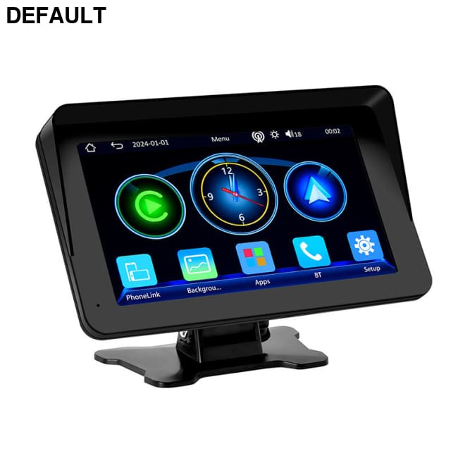 7-inch Car Portable PND Vehicle-mounted MP5 Player Wireless Carplay Smart Screen Reversing Image 1 Suction Cup
