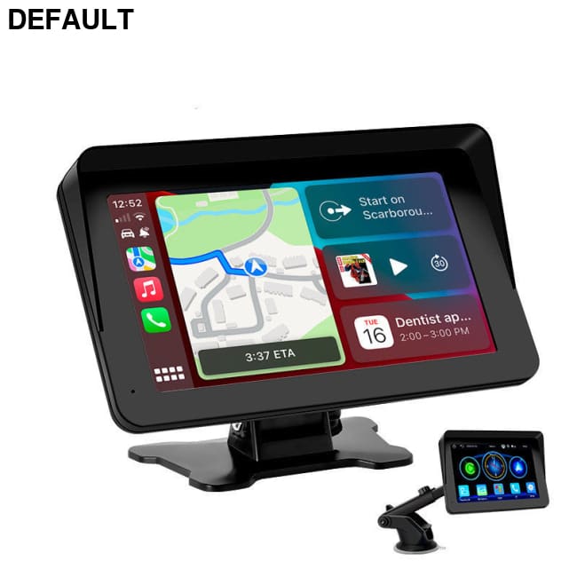 7-inch Car Portable PND Vehicle-mounted MP5 Player Wireless Carplay Smart Screen Reversing Image 1 Suction Cup