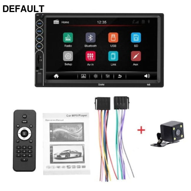 7-inch car radio A set 2 Audio Receiver Motor Vehicle A/V Players & In-Dash Systems