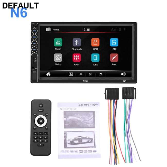7-inch car radio Audio Receiver Motor Vehicle A/V Players & In-Dash Systems