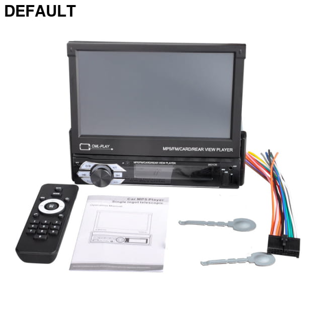 7-inch Car Telescopic Screen MP5 Video Player Standard DVD GPS Players Best Selling Products Motor Vehicle Monitor