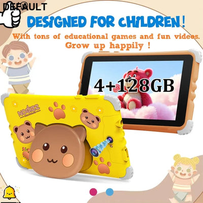 7 Inch Kids Tablet 4GB RAM 128GB ROM Android 15.0 MTK8321 Quad Core Dual Camera WIFI 1024*600 IPS Screen Childrem’s