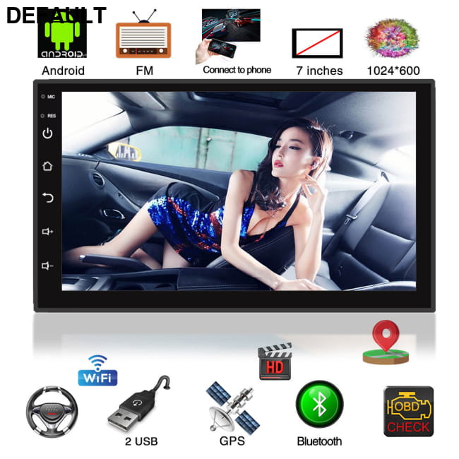 7 inch universal 2 din android touch screen player car video / 16g / 1g DVD GPS Players Best Selling Products