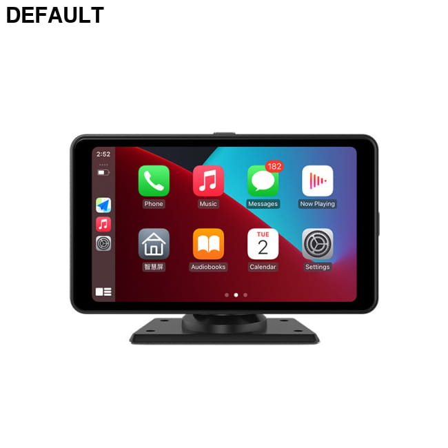 7-inch wireless Carplay portable car Bluetooth MP5 player Standard Configuration + Rearview Backup Camera DVD GPS