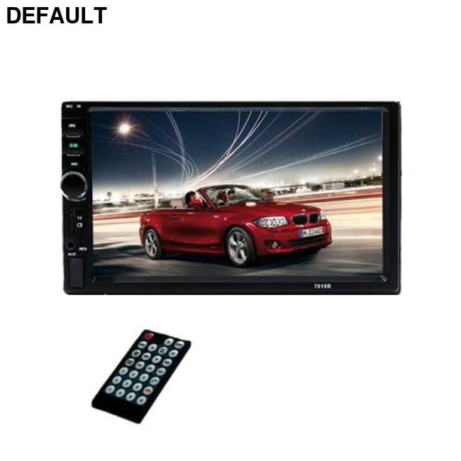 7018B Autoradio 2 Din Car Radio 7’’ HD Touch Screen Audio Stereo Bluetooth Video MP5 Multimedia Player Support Rear