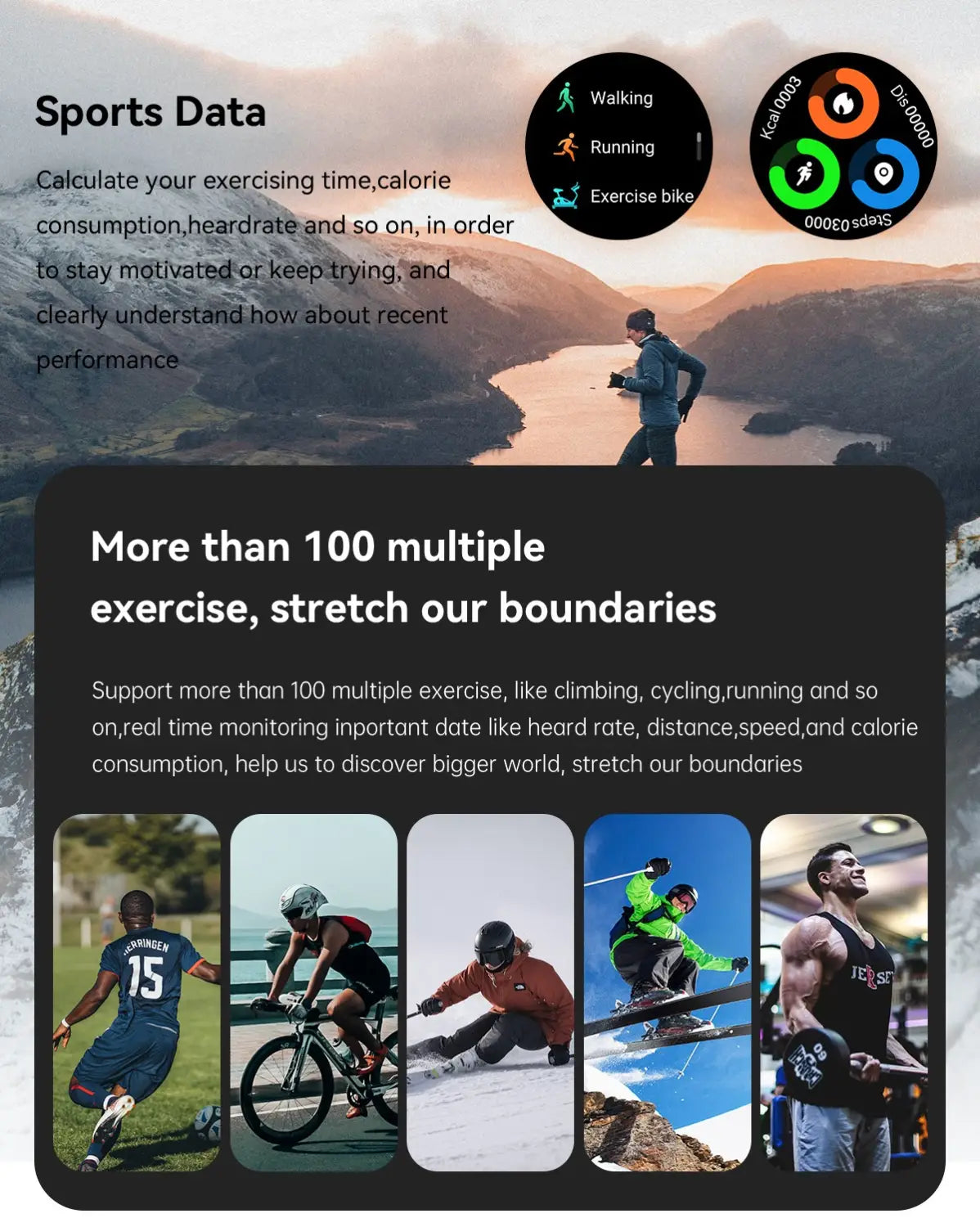 K52 Bluetooth Call Smart Watch Ultra Long Standby Heart Rate Blood Oxygen Outdoor Three Defense Sports