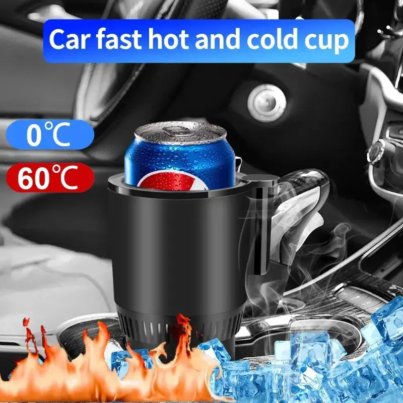 2 In1 Car Heating Cooling Cup 12V Smart Holder