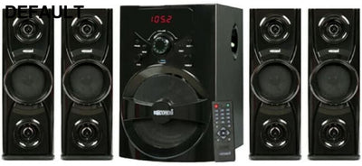 ’8’’ 4.1 Channel Bluetooth Speakers Black / US Home Theater Systems