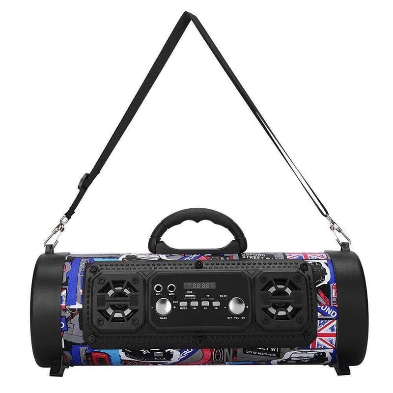 New Wireless Karaoke Smart Bluetooth Speaker Car Audio Subwoofer Gift for Computers/People Street Fashion