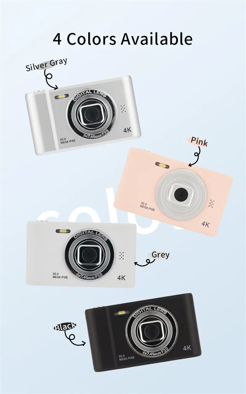 HD D04 Digital Retro Camera Portable Campus Entry Small CCD