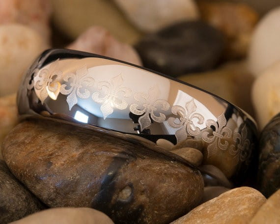 Classic Red Tungsten Rings New Ring For Men Wedding Anniversary Gift Women Men’s