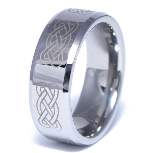Classic Red Tungsten Rings New Ring For Men Wedding Anniversary Gift Women Men’s