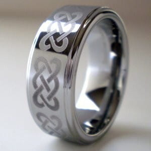 Classic Red Tungsten Rings New Ring For Men Wedding Anniversary Gift Women Men’s