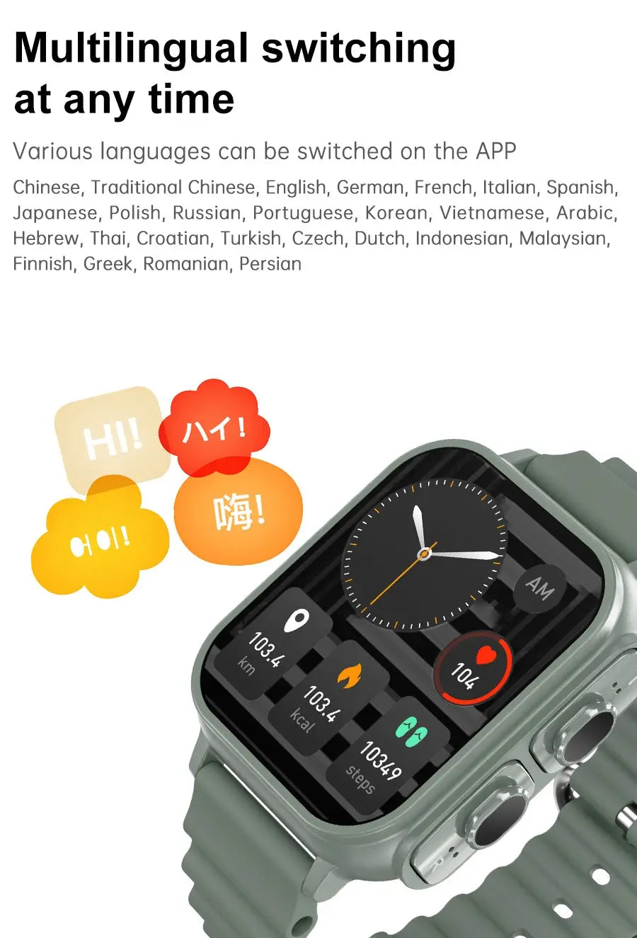 N22 smart watch 2023TWS Bluetooth headset two in one multi sport heart rate and blood pressure monitoring