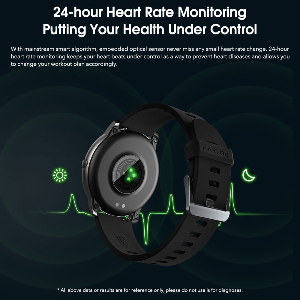 LS05 Solar Smartwatch: Track Fitness & Sleep