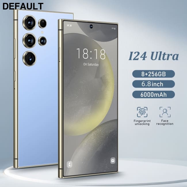 8GB + 256GB I24 Ultra Android 13 Smartphone - 6.8’’HD Display 6000mAh Battery Built-in Stylus Pen Unlocked Cell Phone