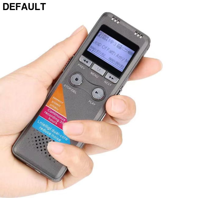8GB MP3 Player Speed Sound Lectures Meeting Digital Audio 32GB / Black Voice Recorder Electronics