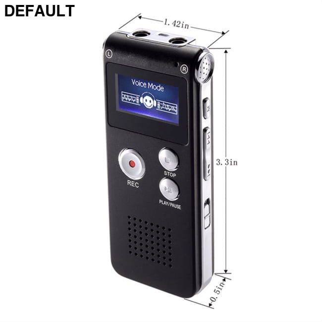 8GB Voice Activated Recorder Lectures Meetings Interviews Digital Electronics