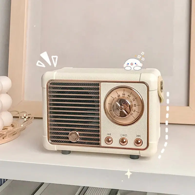 Diy Retro Mini Portable Card Speaker