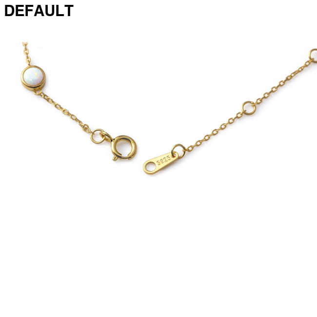 925 Sterling Silver Retro Seven Opal Bracelet Light Luxury Bracelets