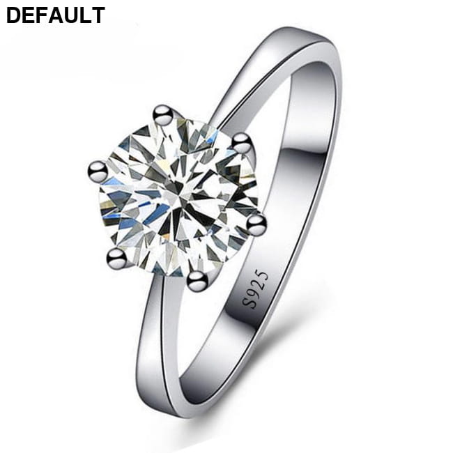 925 Sterling Silver Wedding Rings size 6