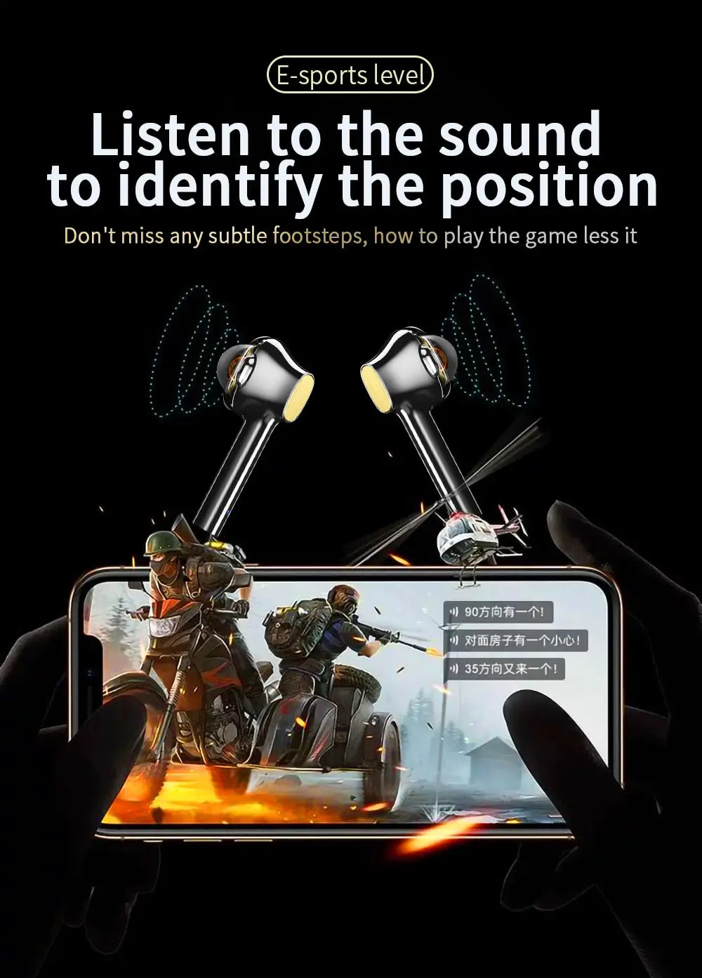 Essager 07B TWS Wireless Bluetooth 5.0 Earphone Headphones Mini Cordless Headset In Ear True Earbuds For iPhone Xiaomi