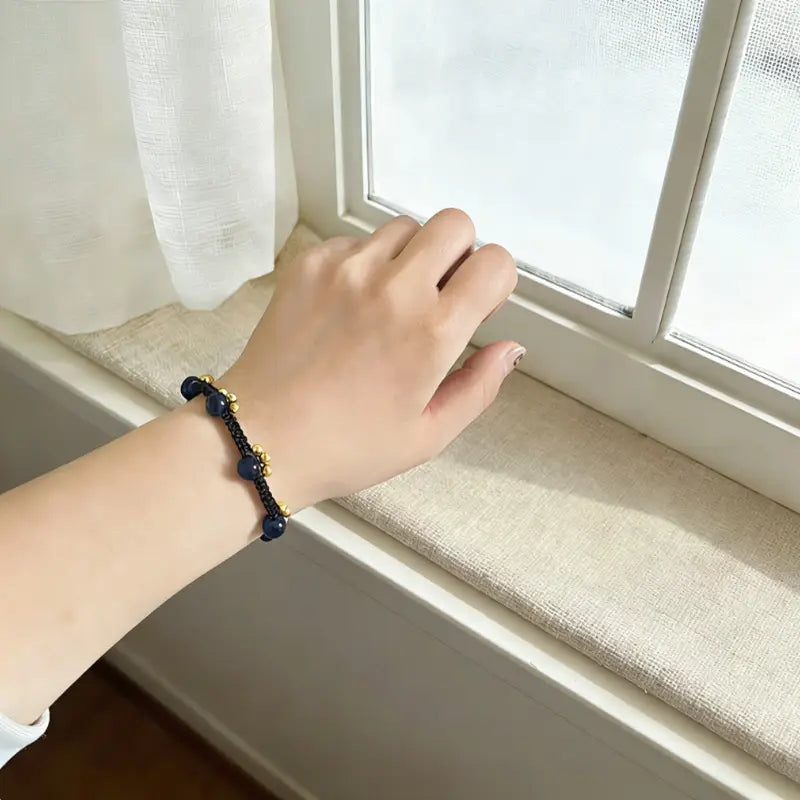 Retro Cat Claw Beaded Braided Bracelet For Women