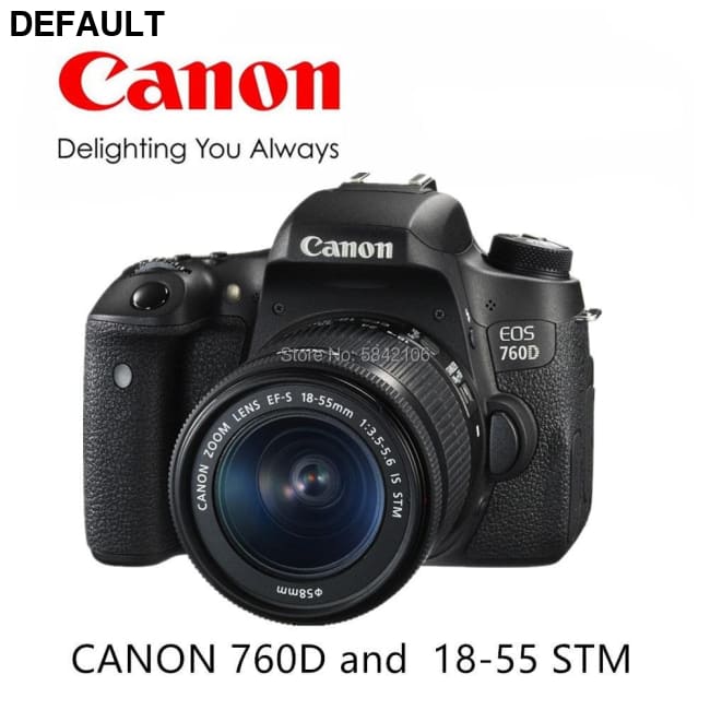 95% NEW Canon 18-55 Lens EF-S 18-55mm f/3.5-5.6 IS STM with EOS 760D digital SLR camera Digital Cameras Best Selling