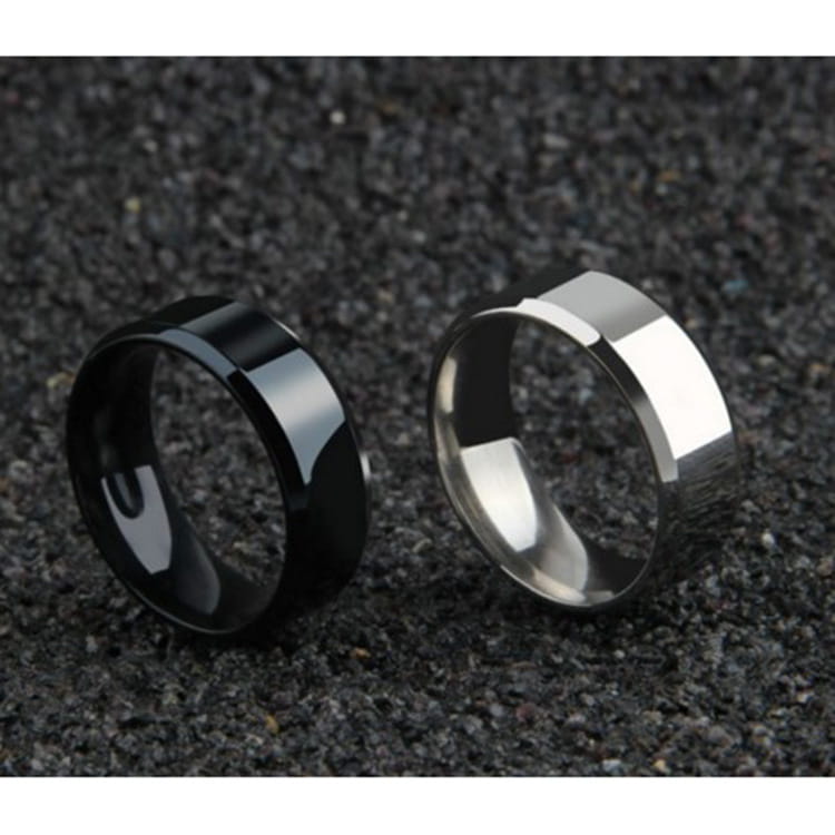Ring Men Titanium Black