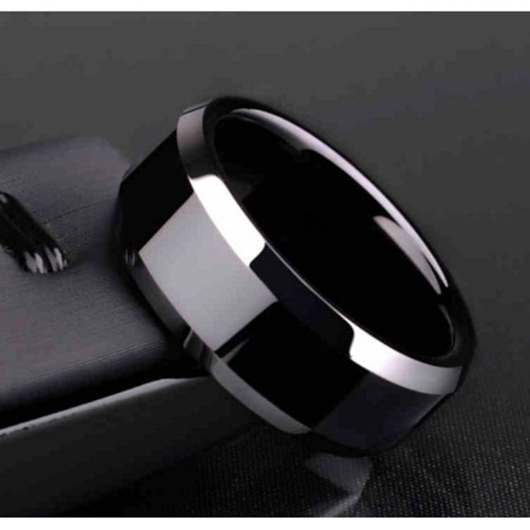 Ring Men Titanium Black