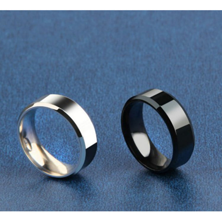 Ring Men Titanium Black